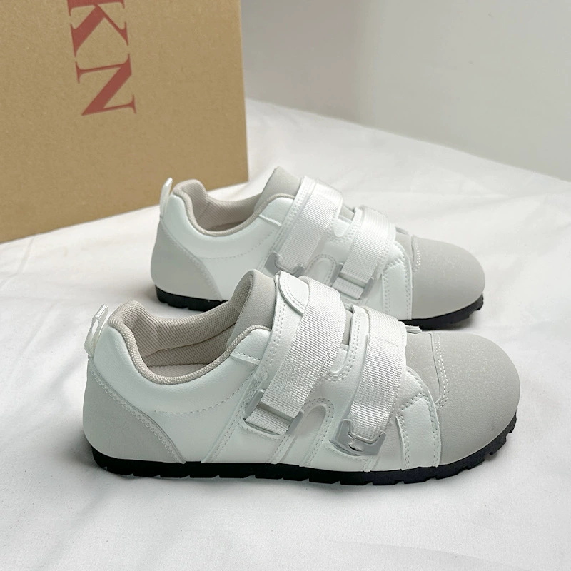 Женские повседневные спортивные туфли Beier B3512 на липучках, осень 2024, с мягкой подошвой и латексной стелькой