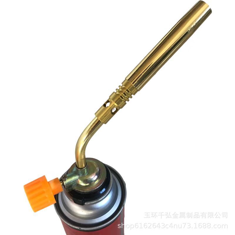 厂家批发2104单管铜卡式户外烧烤烘焙点火器焊枪多功能焊机焊炬