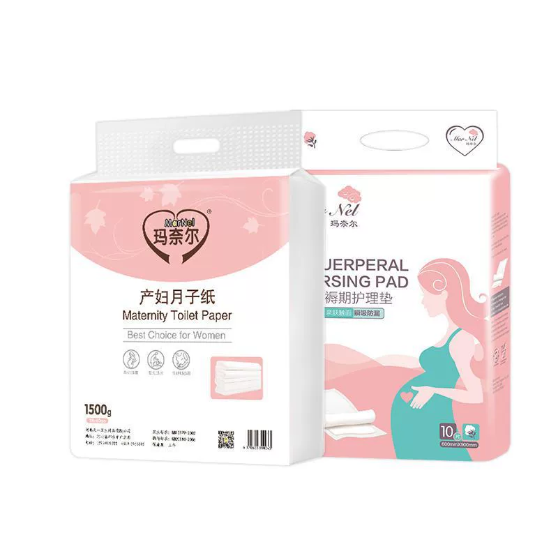 Children's big postpartum sheet for young mother