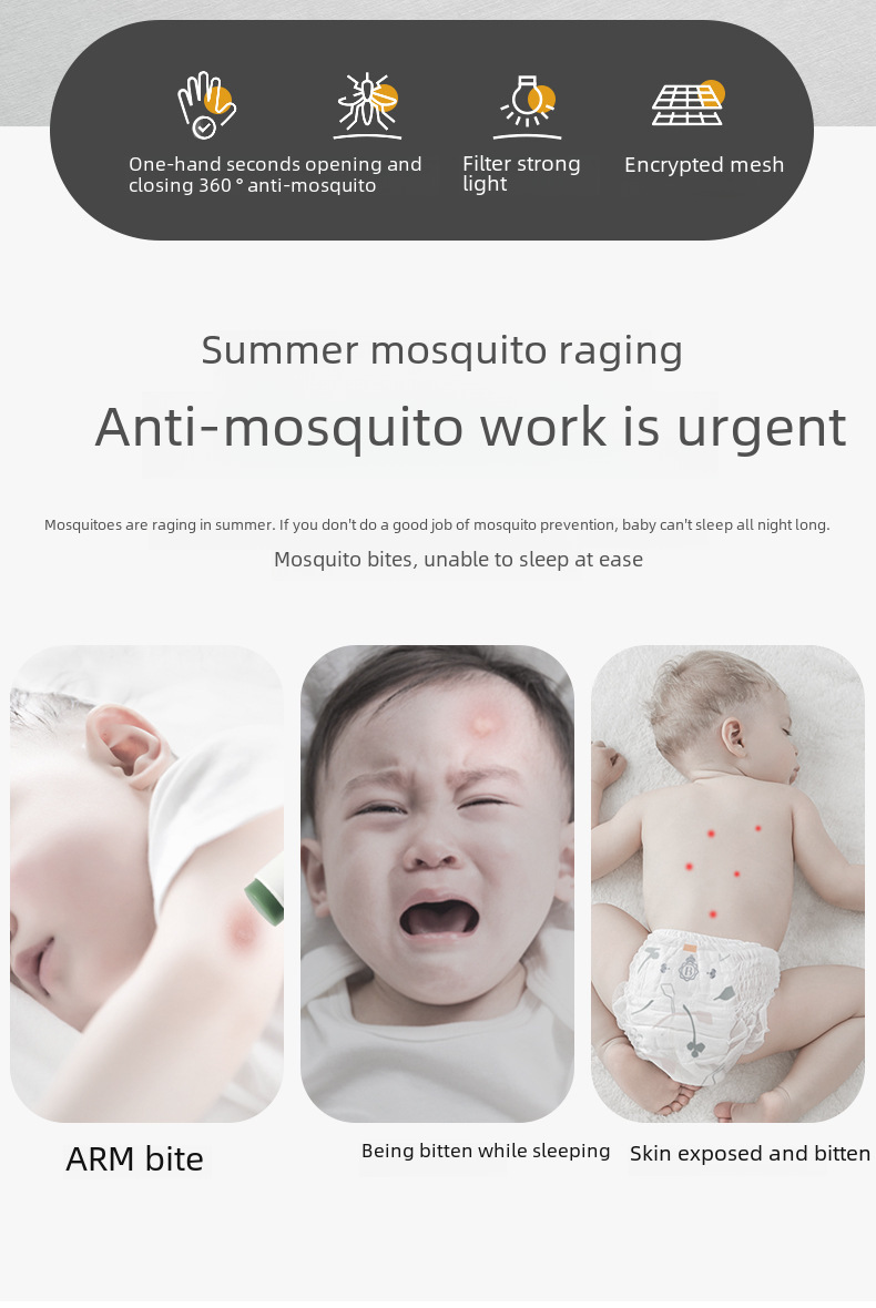 Faltbares Moskitonetz