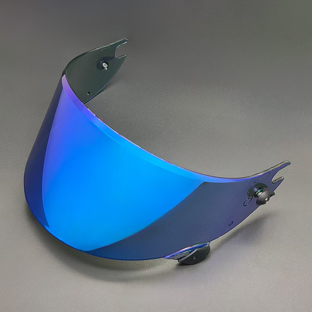 Suitable for Shark Race R Pro Gp Lenses Lorenzo Reading Large Tail Electroplated Helmet Lenses Sun Protection Glasses