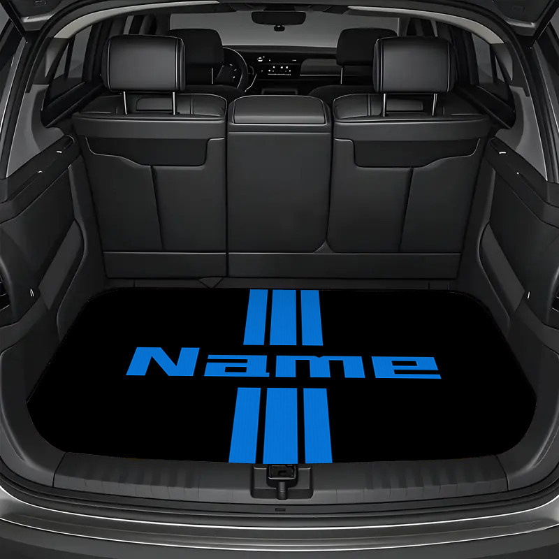 Cross-Border Temu Simple Style Car Trunk Mat, Universal for All Seasons, Crystal Velvet, Dirt-Resistant, Dust-Proof Decorative Floor Mat