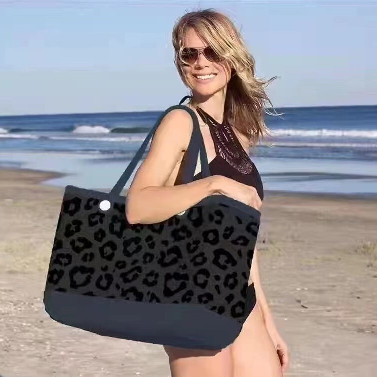 Wholesale Cave Beach Storage Bag Handbag Printed EVA Outdoor Basket Pet Bag Amazon Cross-border Europe and America