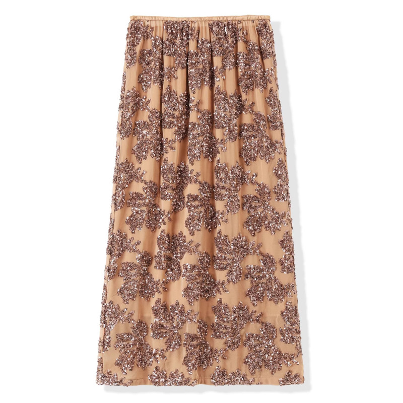 B2630 2026 Spring New Women's Fashion Elastic Waist Sequin Skirt Mid-Length Versatile Pencil Skirt B2630 2026 Spring New Women's Fashion Elastic Waist Sequin Skirt Mid-Length Versatile Pencil Skirt