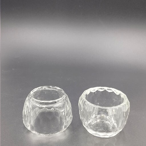 Factory Wholesale Glass Crystal Cups for Offering Water to Buddha, Buddhist Temple Offerings, Holy Water Glass Cups, Money Tree Pots