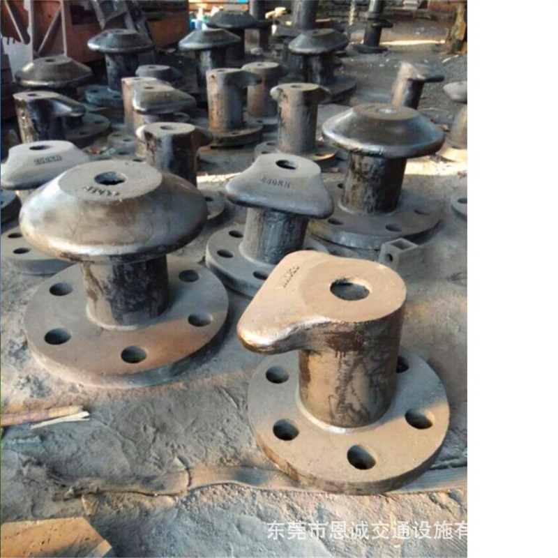 海口350系缆桩厂家广东码头船系船柱制作北海系船柱子150KN铸铁柱