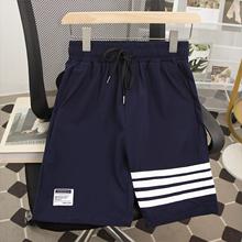 夏季短裤男潮牌男士中裤夏天宽松休闲运动五分裤薄款沙滩裤vibe风
