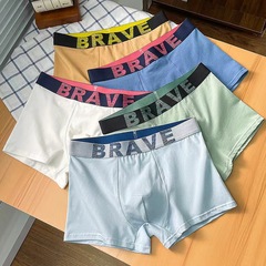 Youth Underwear Boys Pure Cotton Straight Leg Breathable Big Kids Four-Point Non-Chafing Shorts Wholesale Boys Thin Summer