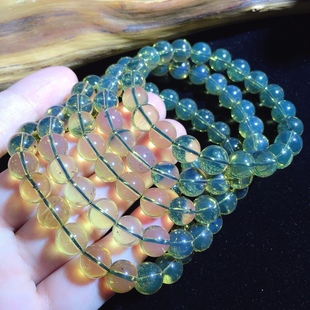 9mm Mexican Lamper Bracelet 2A Quality Slightly Volcanic Ash Not Affecting Beauty and Good Blueness Effect