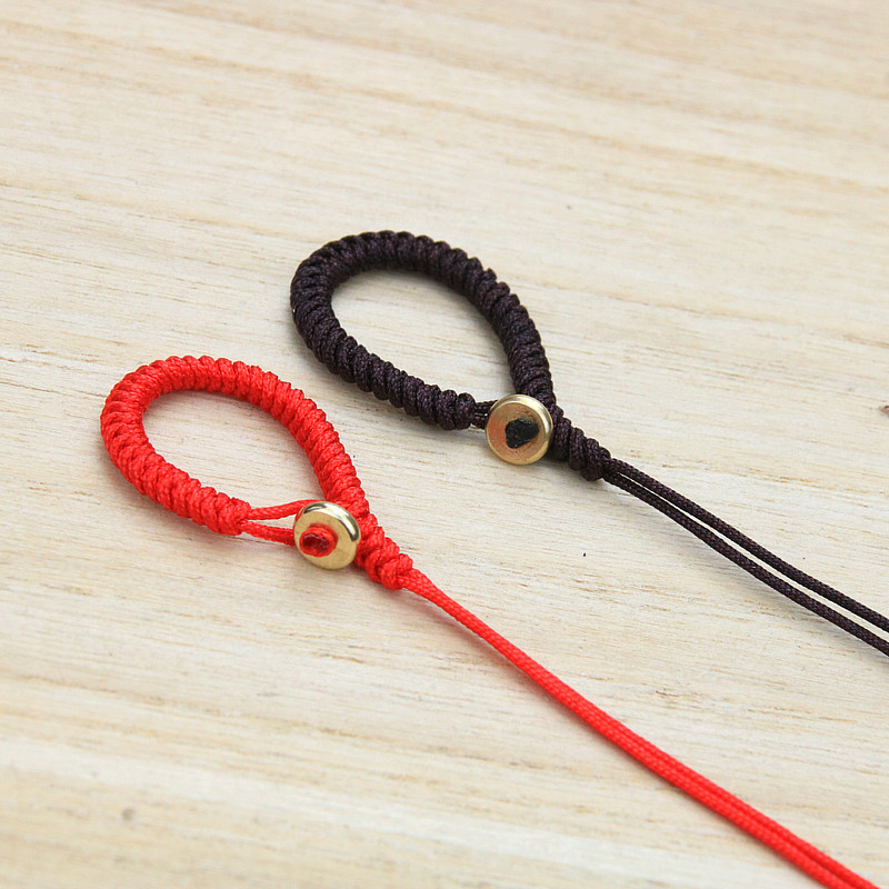 Copper golden keychain
