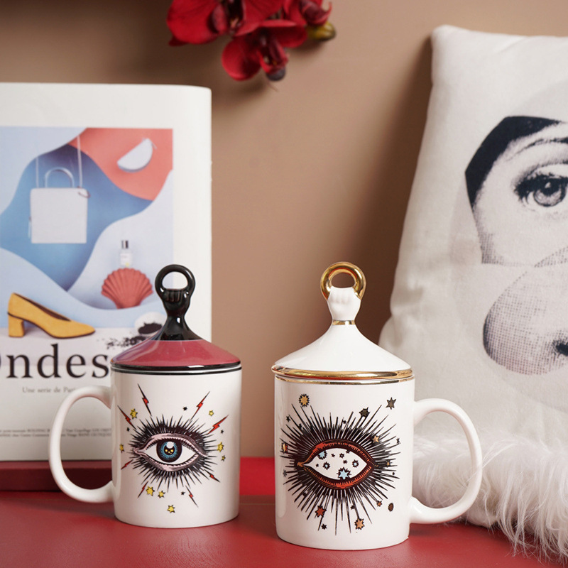 Coffee ceramic creative afternoon tea, tea cup, Italy