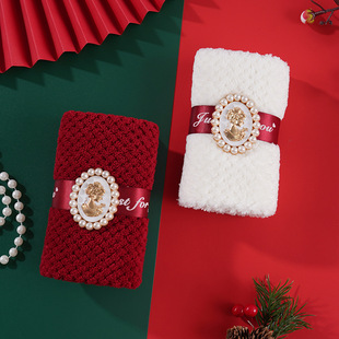 Baroque Towel Souvenir Towel Wedding Celebration Sugar Supplies Bear Towel Gift Wedding Celebration Wholesale