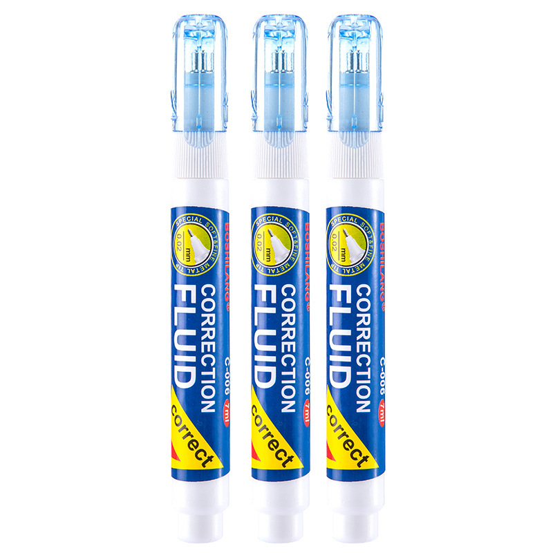 Factory correction fluid cartoon pen-style steel tip correction fluid creative student cute stationery wholesale