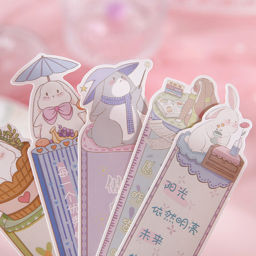 Mu Ran Alien Bookmark Tuan Zai Diary Series Cute Cartoon Prizes Gifts Message Cards 30 Pieces