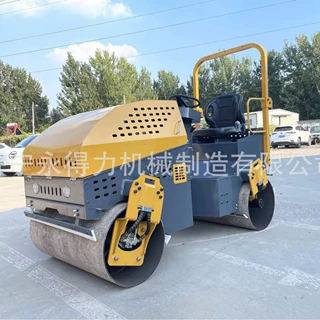 压路机3吨全液压驾驶式小型5吨柴油双钢轮振动压路机
