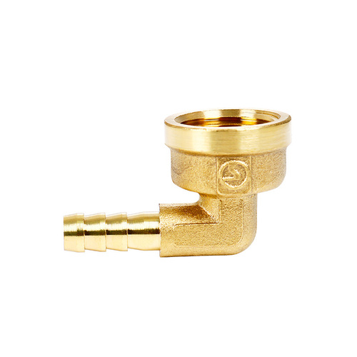 Full copper 4-inch treasure pagoda elbow slip joint, water faucet bend, water tank connection inner and outer threads elbow (Zhongxun Hardware)