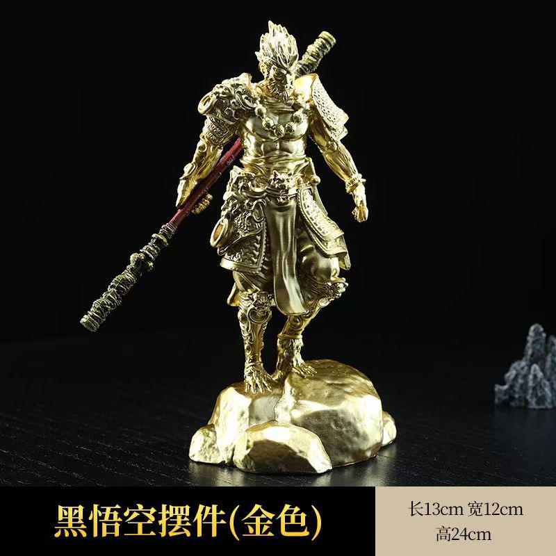 게임 주변 검은 신화 장식품 애니메이션 손으로 만든 동상 모델 RUYI GOLDEN CUDGEL NO. WUKONG 데스크탑