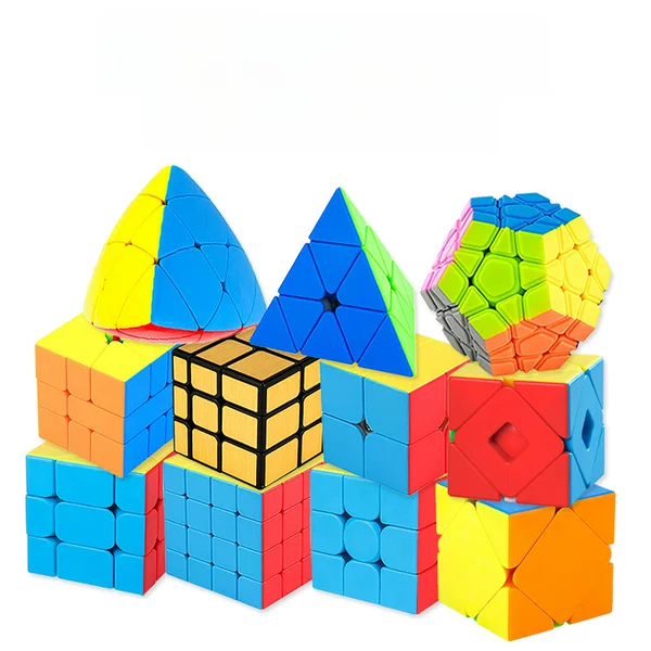 Magic Dragon Cube 234567 Pyramid Magnetic Children's Cube Beginner Puzzle Competition Special
