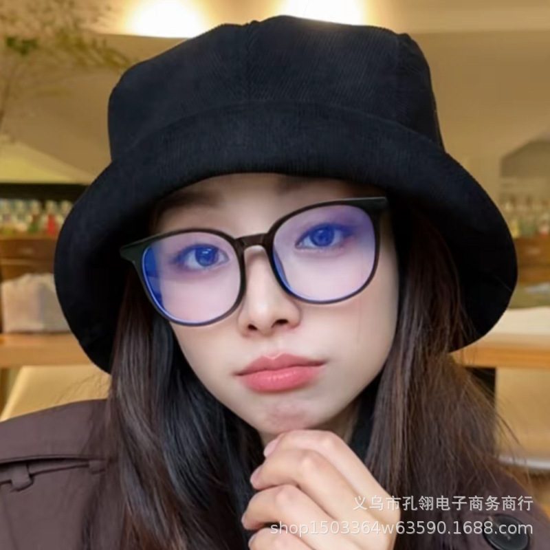 韩系复古美拉德大头围渔夫帽女2025新款一帽多戴遮阳帽显脸小盆帽|undefined
