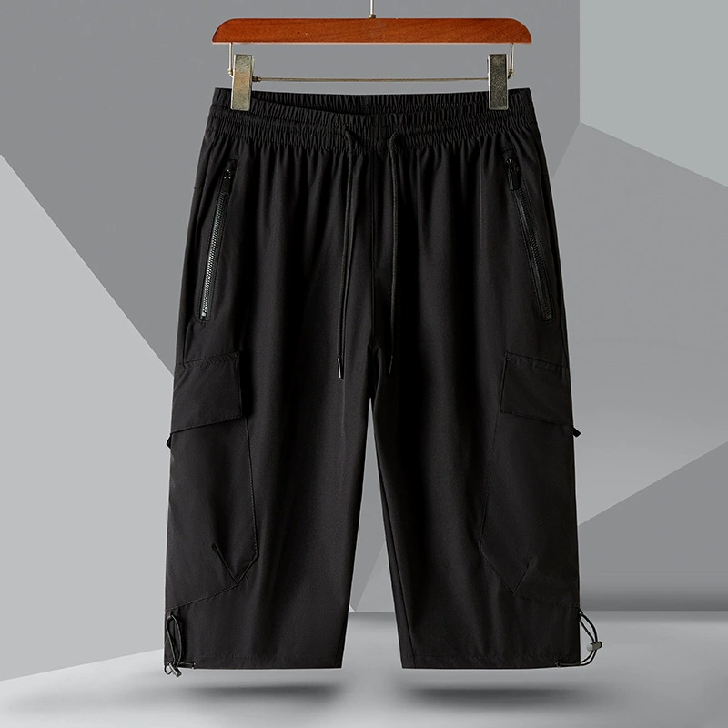 Фабрика стрижка мужские штаны 2022 летний новый вид спорта на открытом воздухе свободные большие размеры эластичные брюки