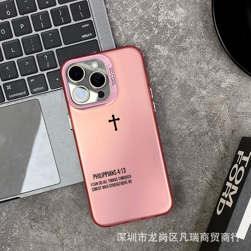 クロス適用アップル15カラーシルバーiPhone14proクリエイティブ13/11promaxフロスト16e保護xm 7|undefined