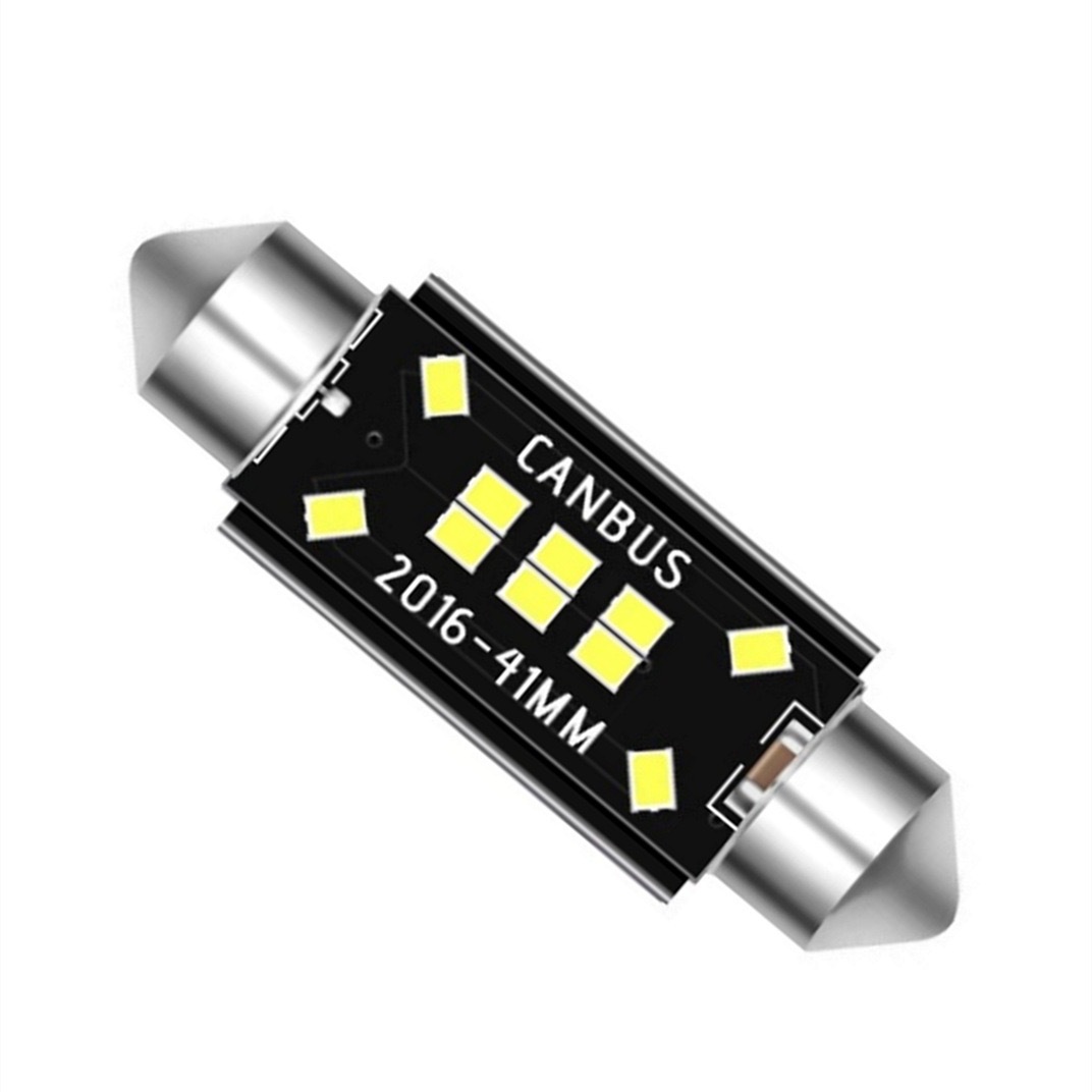 2016 8 luces de techo LED de automóvil 12 luces de resaltado decodificación de luz de lectura de lámpara de matrícula de luz de caja trasera