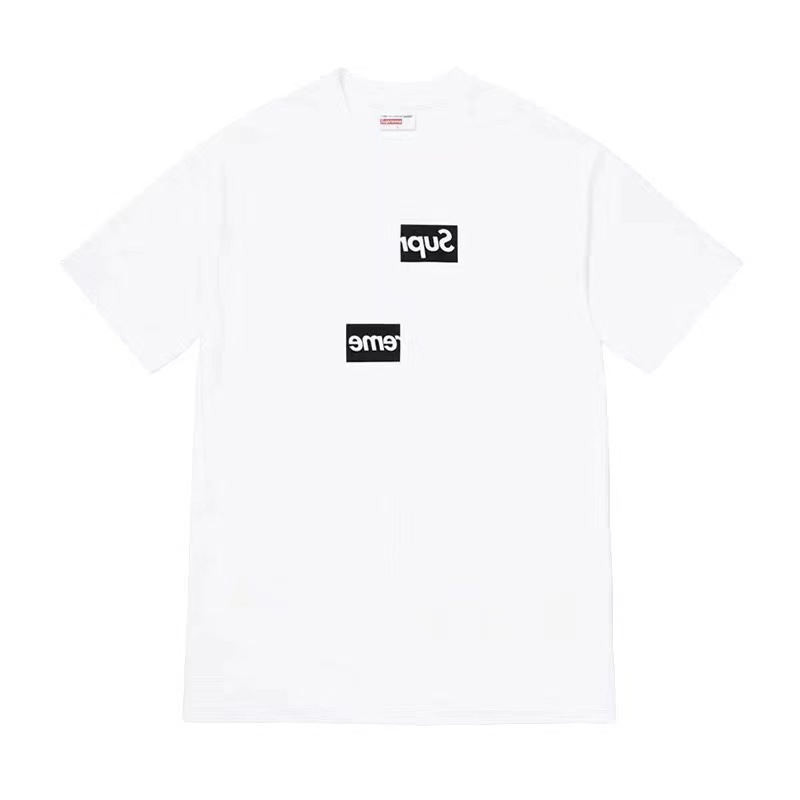 Supreme Split Box Logo T-shirt White