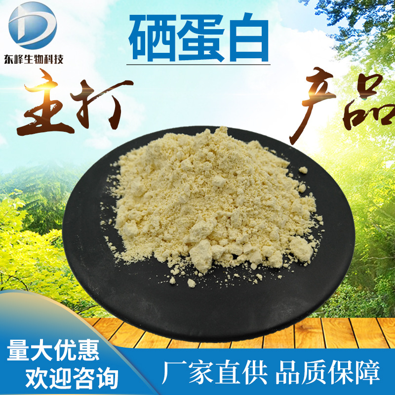 200ppm硒蛋白 保健品原料富硒蛋白硒代蛋氨酸量大优惠现货硒蛋白