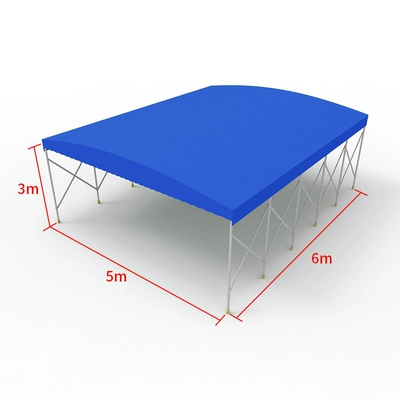Avtomobil yan çətirləri, Mobile Canopy, Large Warehouse - length-6m-width-5m-height-3m-frame-top-cloth-see-description-for-size