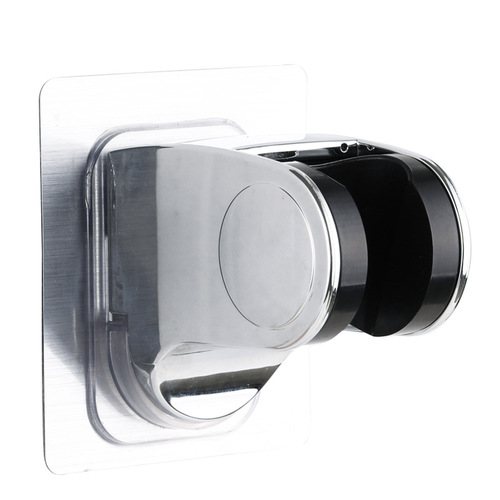 Punch-free shower head bracket, adjustable shower head fixed base, bathroom shower head space aluminum socket