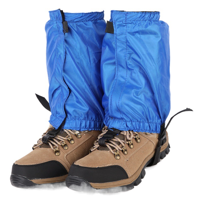 Montañismo corto al aire libre cubierta de nieve cubierta de esquí nieve ciudad nieve senderismo impermeable cubierta de pie a prueba de arena cubierta de zapato protección de la pierna cubierta a prueba de arena