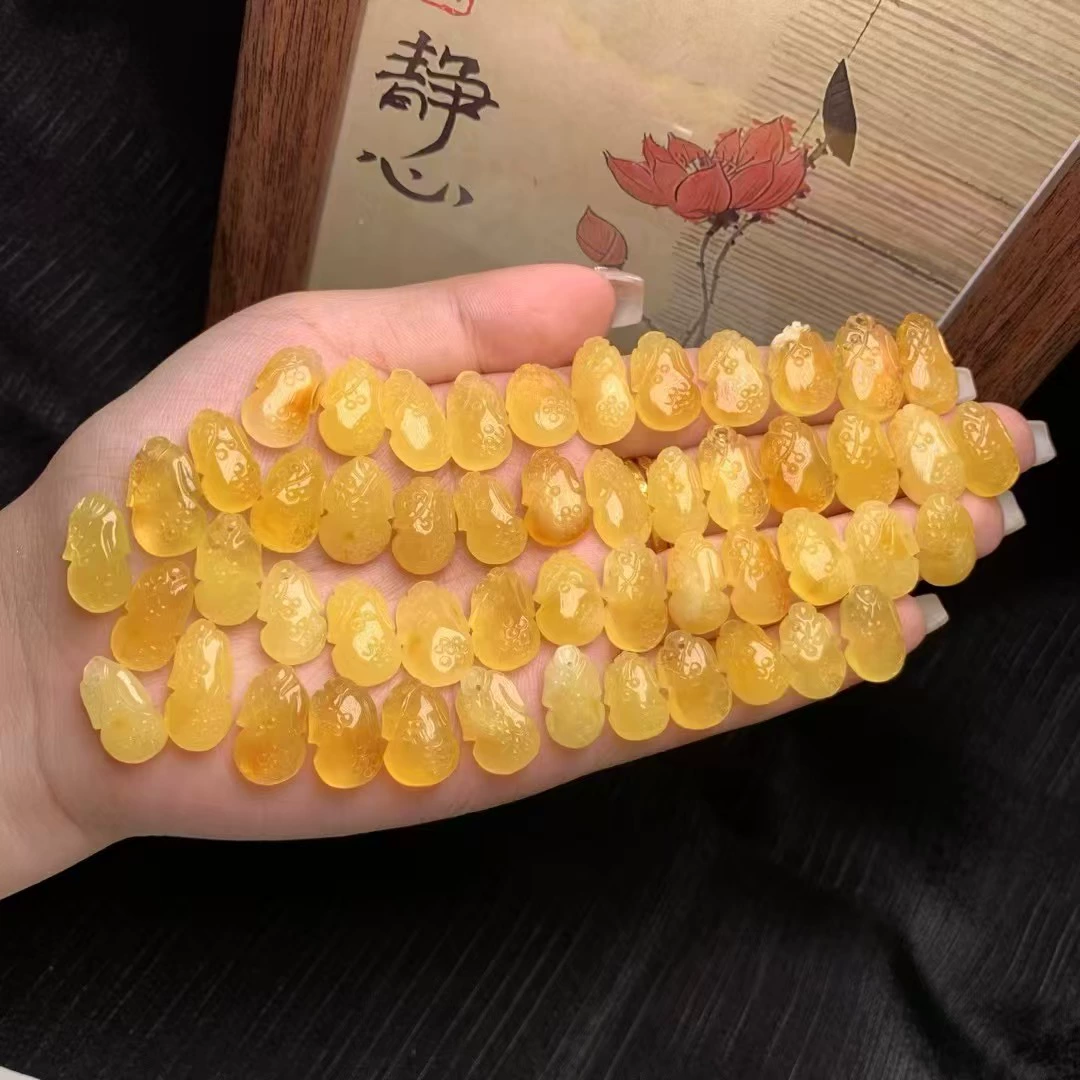 Натуральный пчелиный воск, русские резные детали, аксессуары для чонсама, куриное масло, желтый воск, богатые культурные аксессуары, случайно сочетающиеся с браслетами