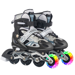 Factory direct sales roller skates for boys and girls, adjustable skates, gifts, street stalls, roller skates, foreign trade wholesale