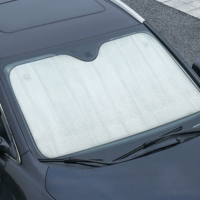 Sun shade, heat insulation front shield aluminum