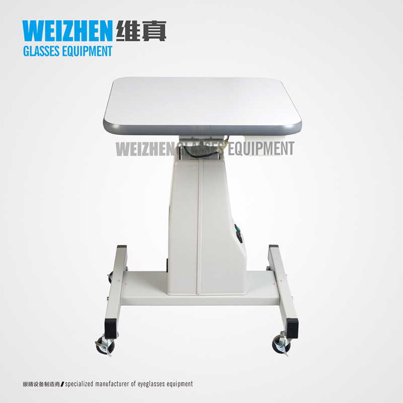 Weizhen WZ-3E ordenador optometría plataforma de elevación eléctrica elevación Workbench gafas equipo instrumento plataforma de elevación