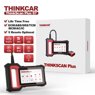 THINKCAR Thinkscan Plus S7 car computer fault scanner 7 system diagnostic tool (Avtomobil diaqnostika alətləri)