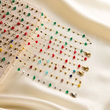 18k��ɫ�䓲���ɫDIY��Ȼʯ��ʯ�ֹ�朿羳���N���~����Ȼʯ���