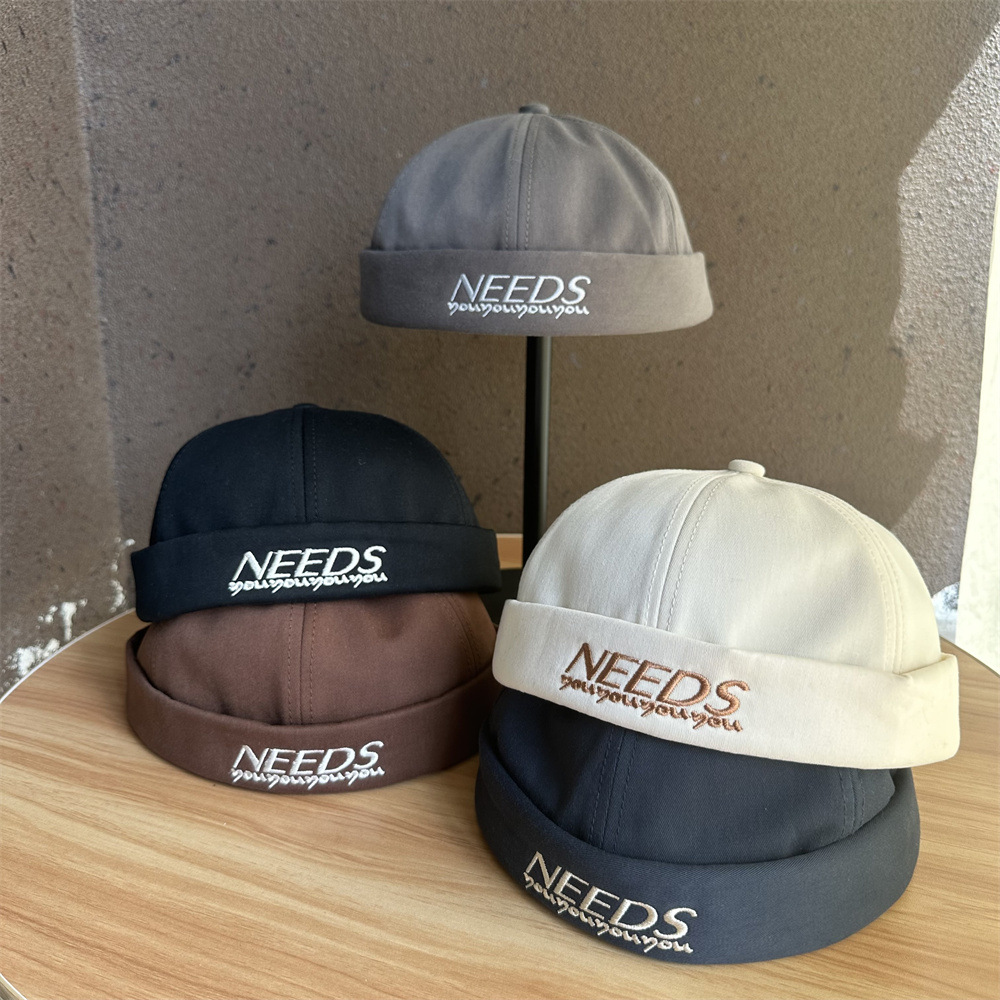 Cross-border hot-selling hip-hop letter landlord hat Japanese style…