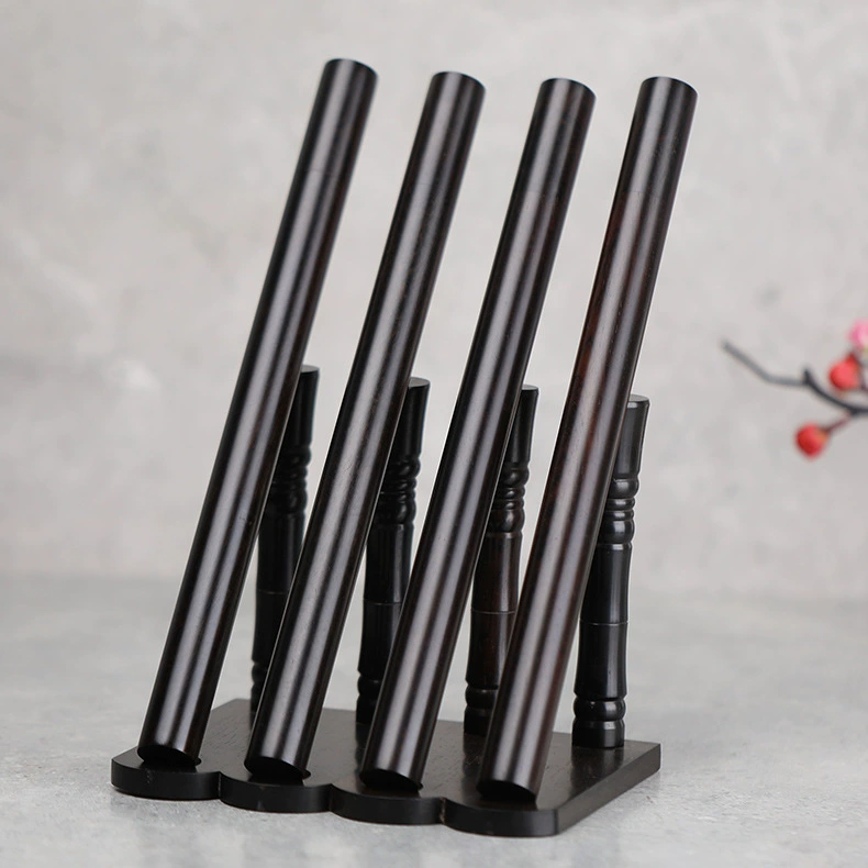 Hule Ebony Лаковая трубка для благовоний для волос без воска, бытовая деревянная благовония, 10 г, спальная коробка
