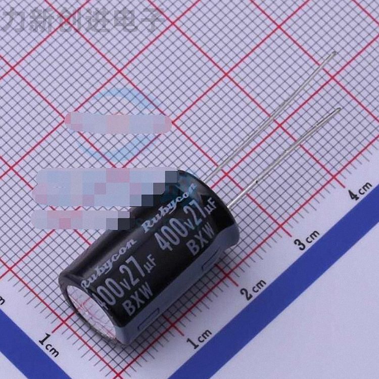 400BXW27MEFR12.5X20描述27uF 400V电解电容器