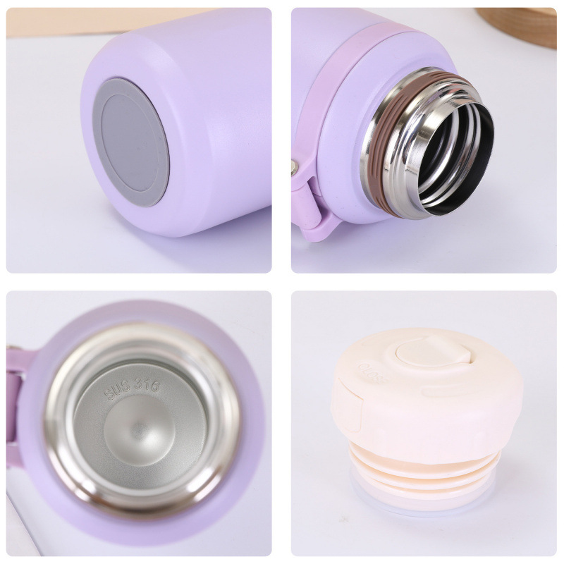 316 taza de aislamiento de acero inoxidable para hombres y mujeres taza de té simple botella de agua de moda de gran capacidad taza de agua portátil nuevo producto