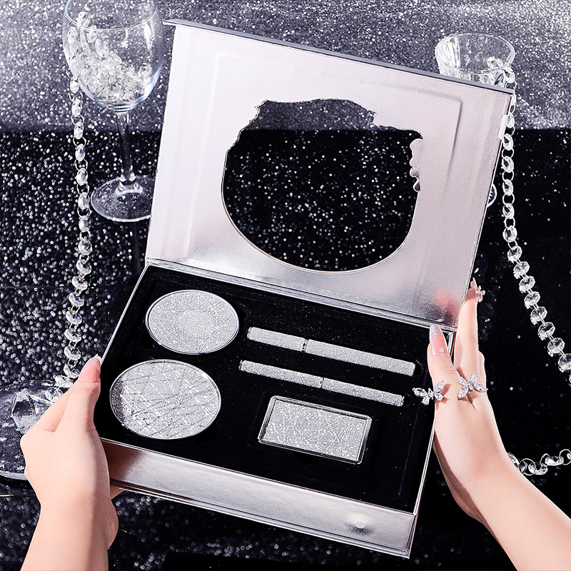 Wish Beauty Set box Five-piece birthday gift Valentine's Day girl student Cosmetics Gift box Lipstick suit