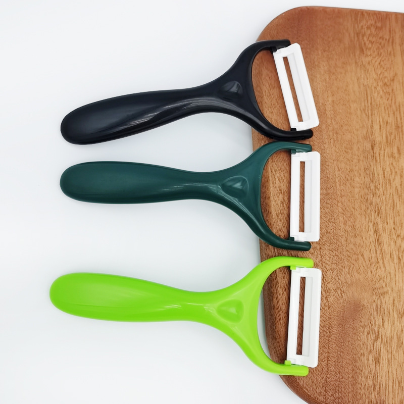 厂家直销陶瓷瓜刨刨刀水果瓜果刀陶瓷削皮刀刮皮刀土豆削皮去皮器