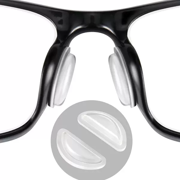 Cross-Border Hot-Selling Airbag D-Shaped Nose Pads, Silicone Nose Pads, Non-Slip Height-Increasing Nose Stickers, Manufacturer Wholesale Eyeglass Accessories