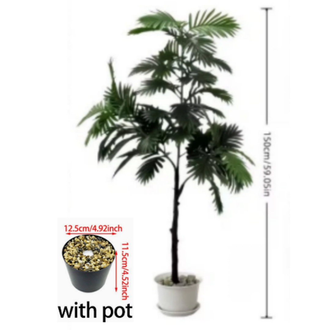 Planta decorativa de simulación de cola de dispersión, vegetación artificial para bodas y jardines de alta gama