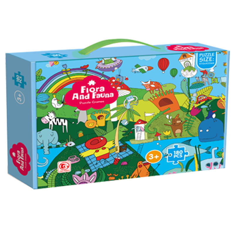 Puzzle infantil avanzado 3 - 6 años de jardín de infantes para bebés 6 - 12 juguetes de ensamblaje regalos al por mayor