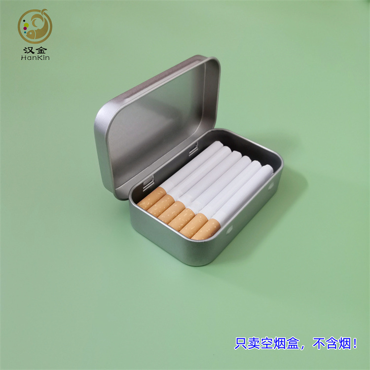 现货手跨境五金小配件铁盒 渔夫经文卡片徽章铁盒