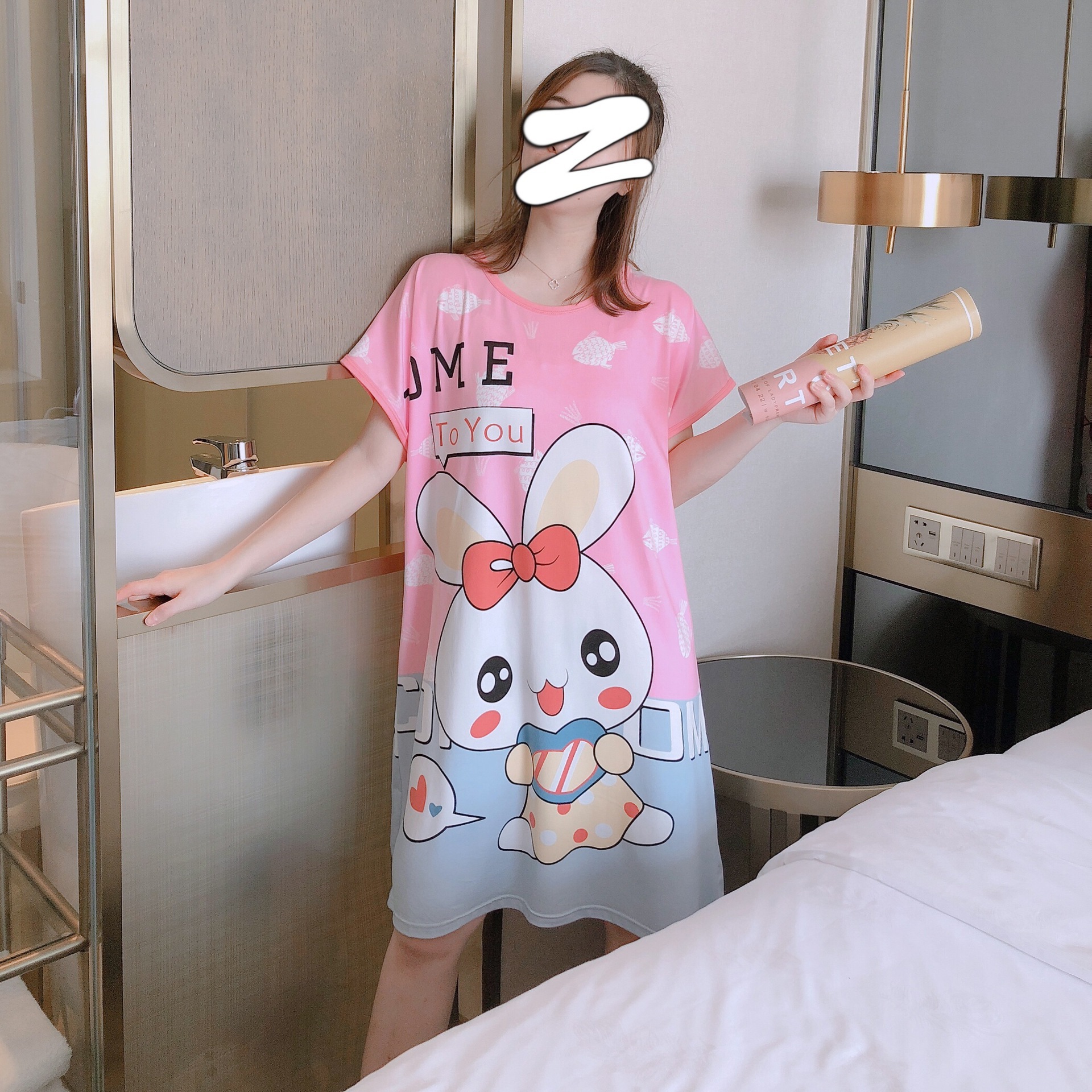 947-1 핑크 토끼