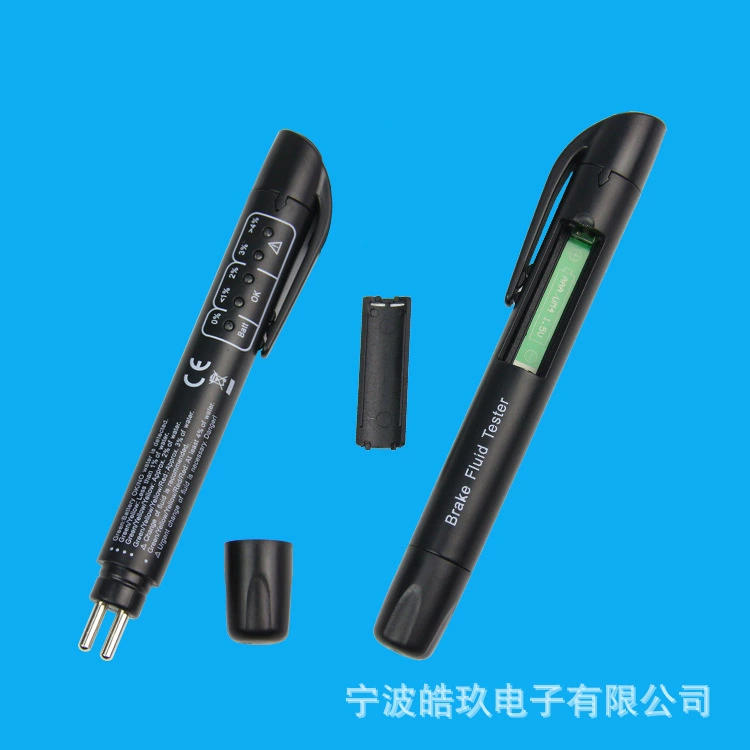 Ручка для обнаружения тормозного масла Содержание воды диагностический прибор для мотоциклов Тестер тормозной жидкости для ремонта автомобиля