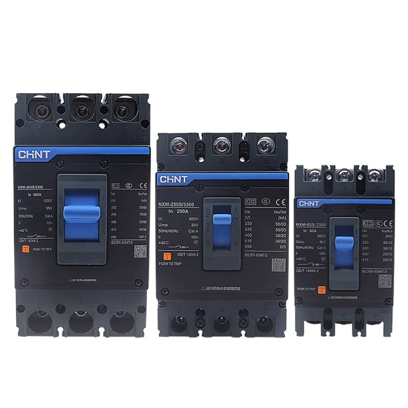 CHNT Chint пластиковый выключатель корпуса NXM пустой 100a 125a 160a 630a 250S Ана воздушный выключатель 3p